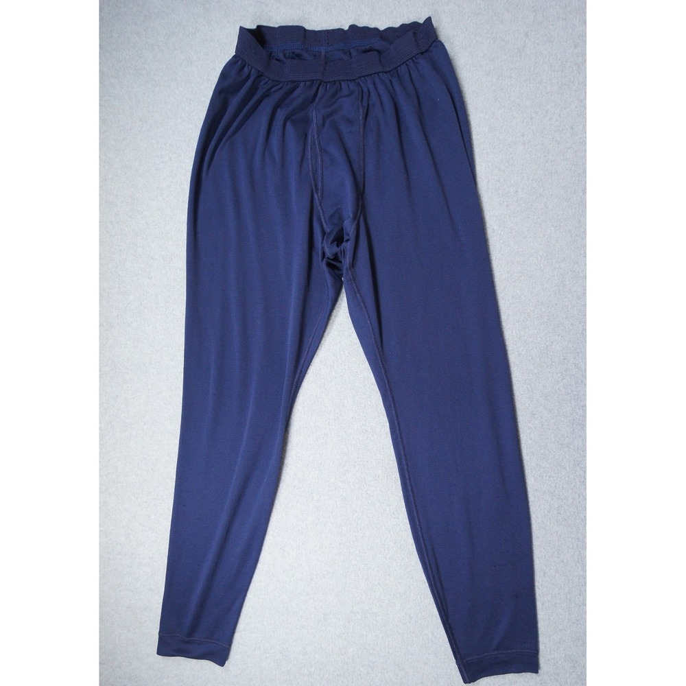 Vintage Patagonia Capilene Pants Mens Large Blue Base Layer Outdoor Hiking